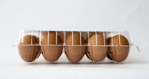 PET egg cartons