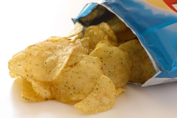 plastic chip packet