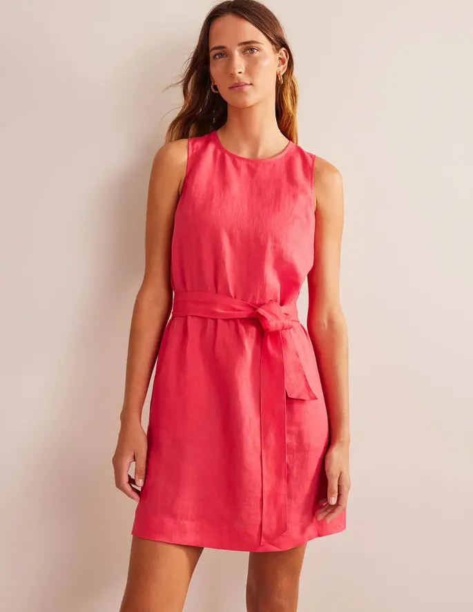 recycled linen dress