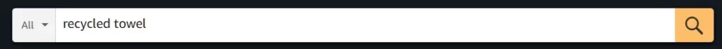 Amazon search window